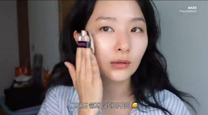 tutorial daily make up ala Seulgi Red Velvet (YouTube.com/Hi Seulgi)