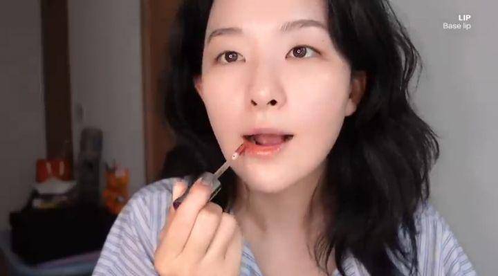 tutorial daily make up ala Seulgi Red Velvet (YouTube.com/Hi Seulgi)
