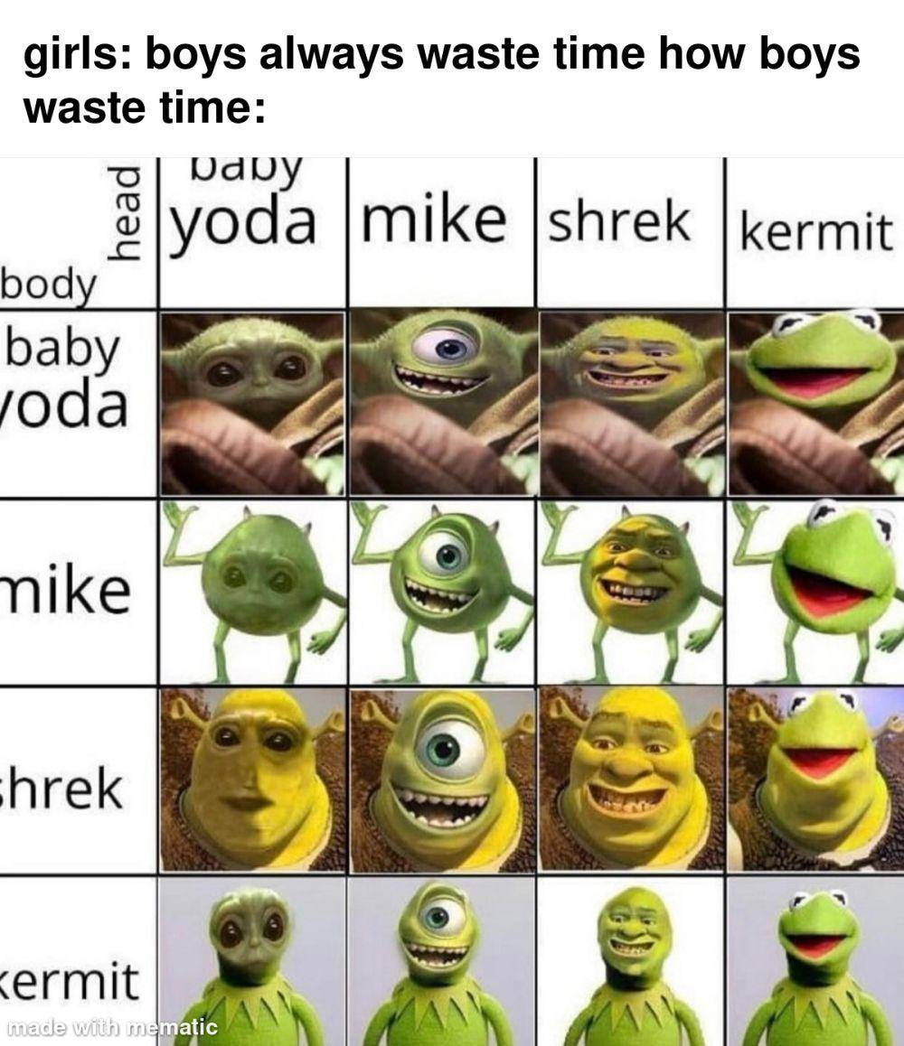 potret meme Shrek (reddit.com/user/Sad_Lavabo)