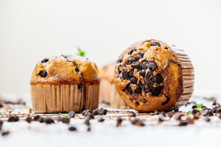 Resep Banana Chocolate Chip Muffin, Rasanya Nagih Banget!