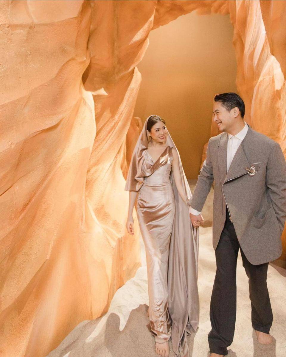 Gaya prewedding Clarissa Tanoe (instagram.com/clarissatanoe)