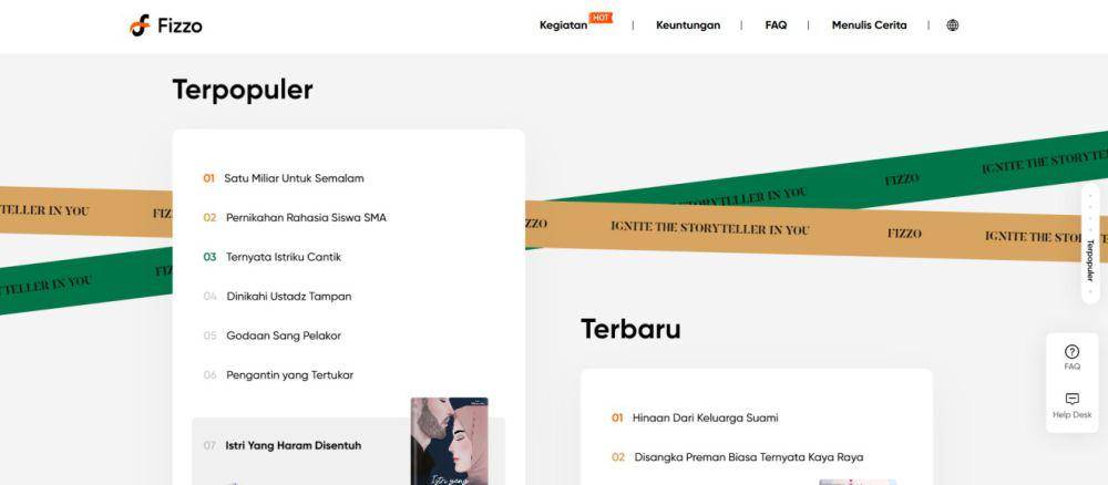 Tangkapan layar Fizzo. Dok. Pribadi