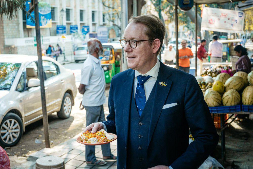 Menteri Luar Negeri Swedia Tobias Billstrom. (X.com/Tobias Billström)