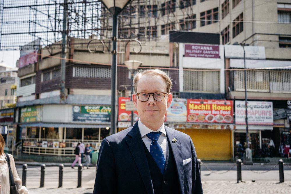 Menteri Luar Negeri Swedia Tobias Billstrom. (X.com/Tobias Billström)