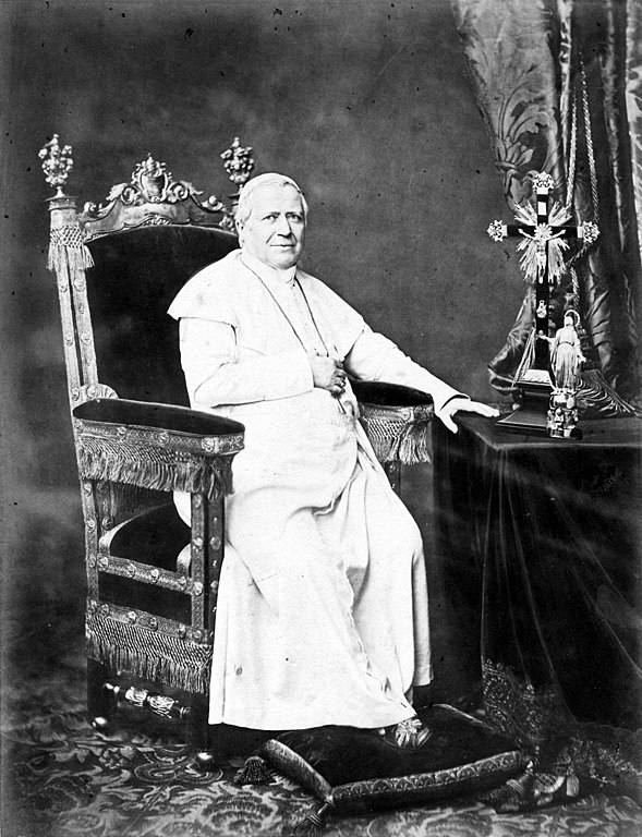 potret Paus Beatl Pius IX (commons.wikimedia.org/Fratelli D’ Alessandri)