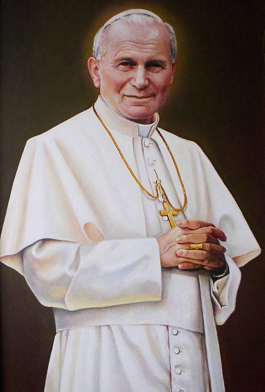 potret Paus Yohanes Paulus II (commons.wikimedia.org/Zbigniew Kotyłło)