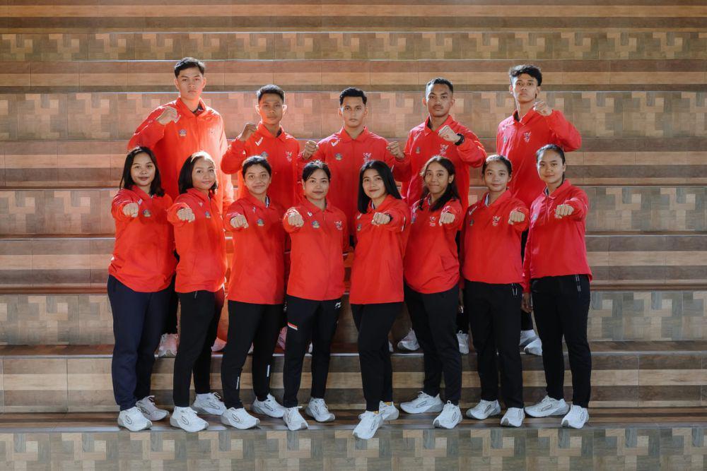Tim karate Bali siap berlaga di PON 2024 Aceh Sumut. (dok. FORKI Bali)