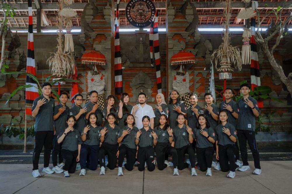 Tim karate Bali siap berlaga di PON 2024 Aceh Sumut. (dok. FORKI Bali)