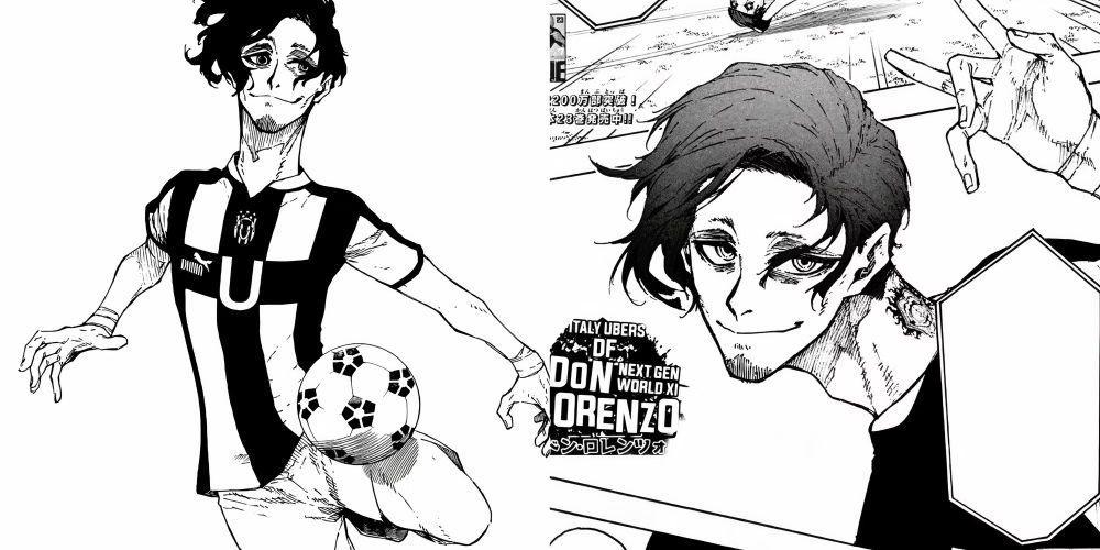 Don Lorenzo karakter Blue Lock (dok. Shounen Magazine, 8bit/Blue Lock)