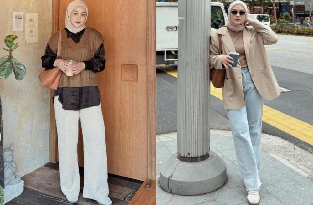 9 Inspirasi Smart Casual Look ala Adzara Afifah, Chic Kekinian!