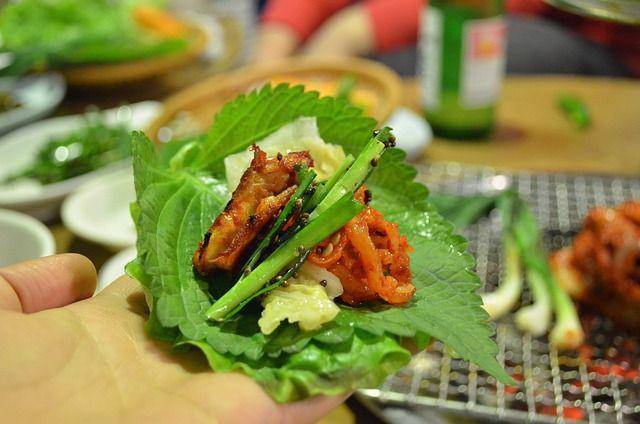 Ilustrasi ssam dalam masakan Korea (pixabay.com/hyeyoung-jung)