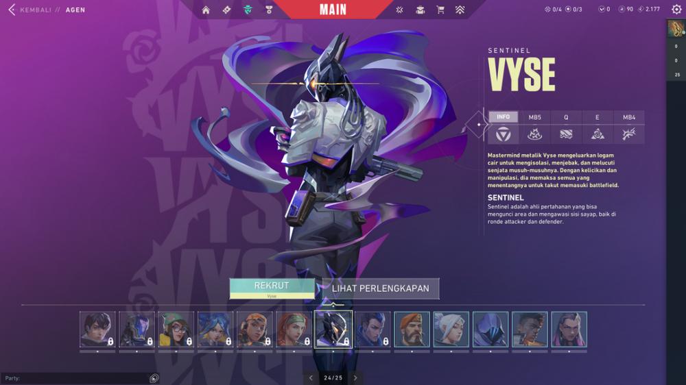 Penjelasan Skill dan Tips Bermain Vyse, Agen Baru di VALORANT