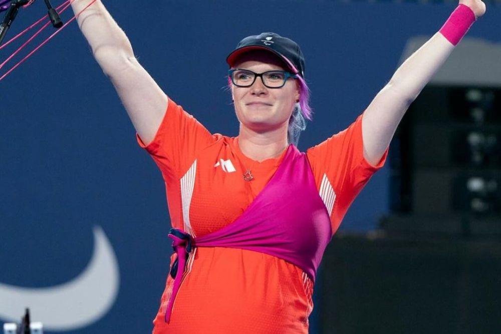 Jodie Grinham Raih Emas di Paralimpiade Saat Hamil 7 Bulan