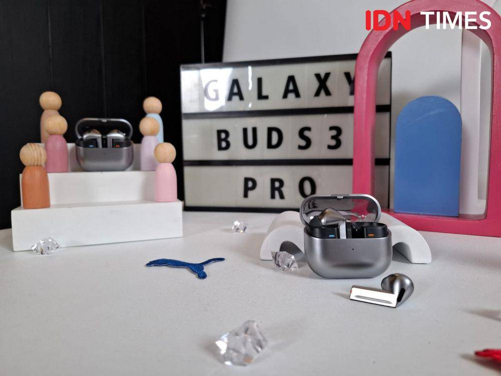 Samsung Galaxy Buds3 Pro (IDN Times/Fatkhur Rozi)