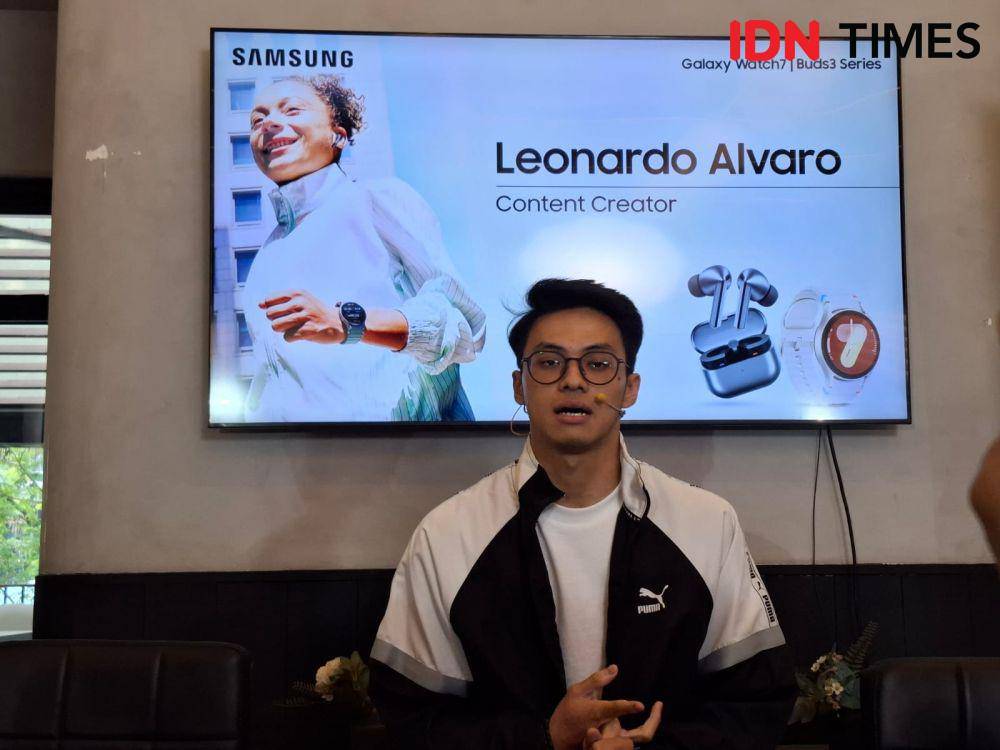 Leonardo Alvaro, konten kreator (IDN Times/Fatkhur Rozi)