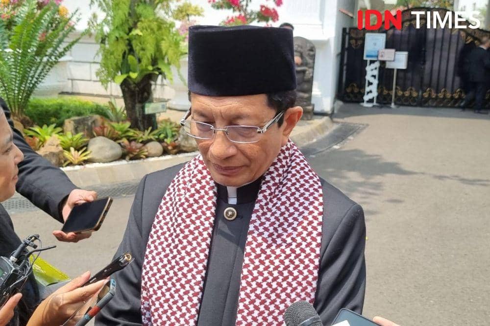 Imam Besar Masjid Istiqlal, Prof. Nasaruddin Umar (IDN Times/Ilman Nafi'an)
