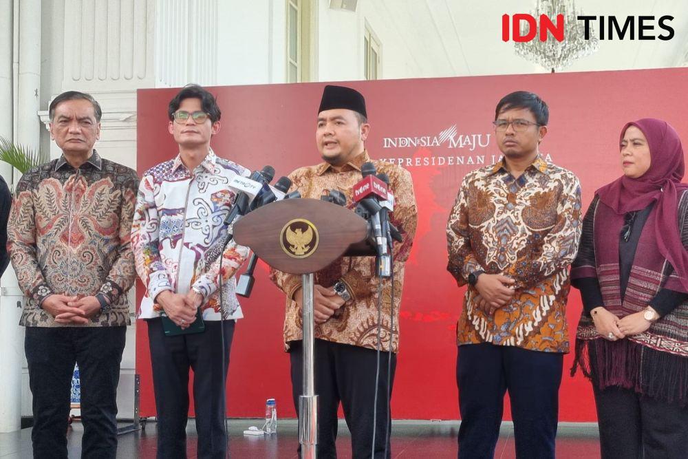 Pesan Jokowi Saat Terima Komisioner KPU di Istana