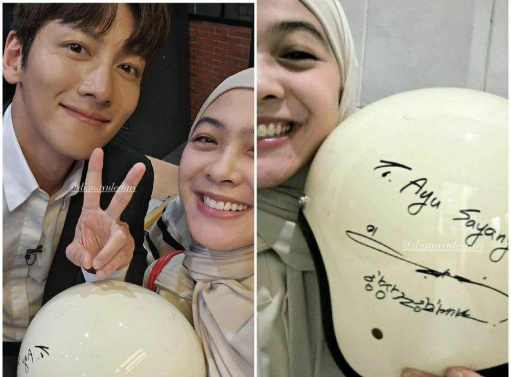 potret artis Indonesia bersama Ji Chang Wook (instagram.com/dianayulestari)