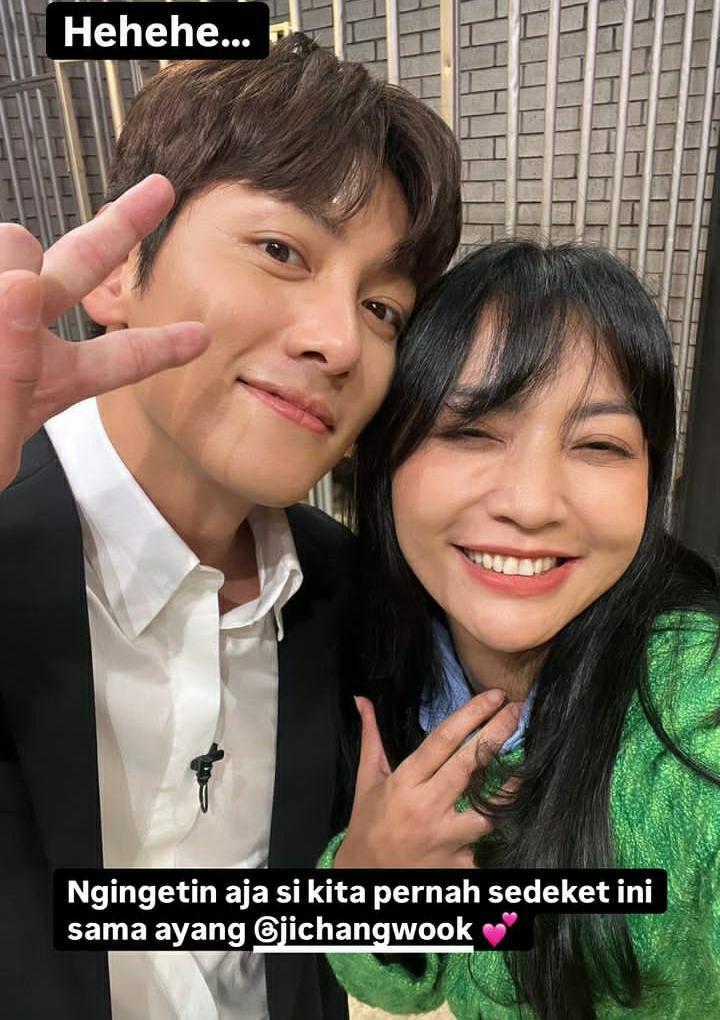 potret artis Indonesia bersama Ji Chang Wook (instagram.com/hestipurwadinata)