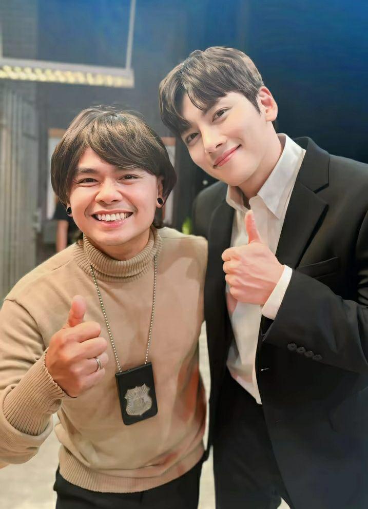 potret artis Indonesia bersama Ji Chang Wook (instagram.com/wendicagur)