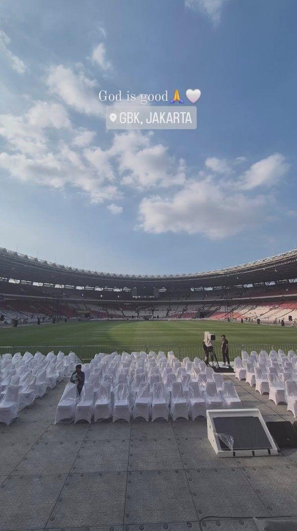 potret persiapan Lyodra sebelum Misa Akbar (instagram.com/lyodraofficial)