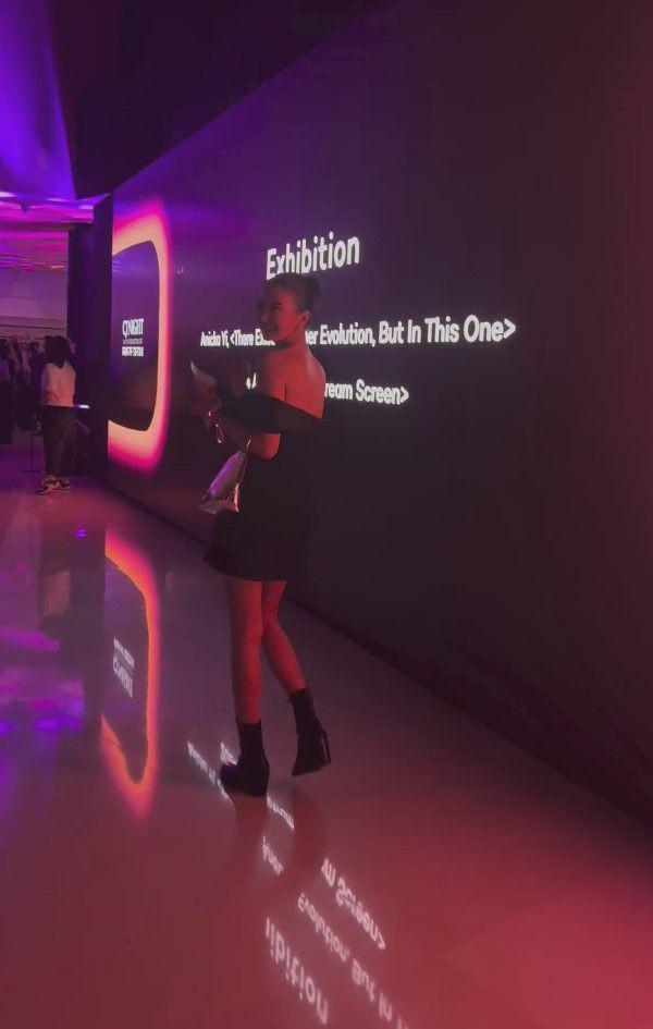 potret Raline Shah di CJ Night (instagram.com/ralineshah)