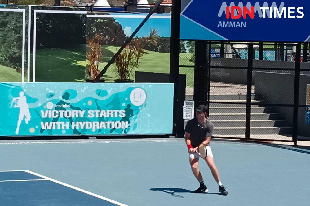 Amman Mineral Men's World Tennis Championship 2024 di Nusa Dua Bali (IDN Times/Ayu Afria)