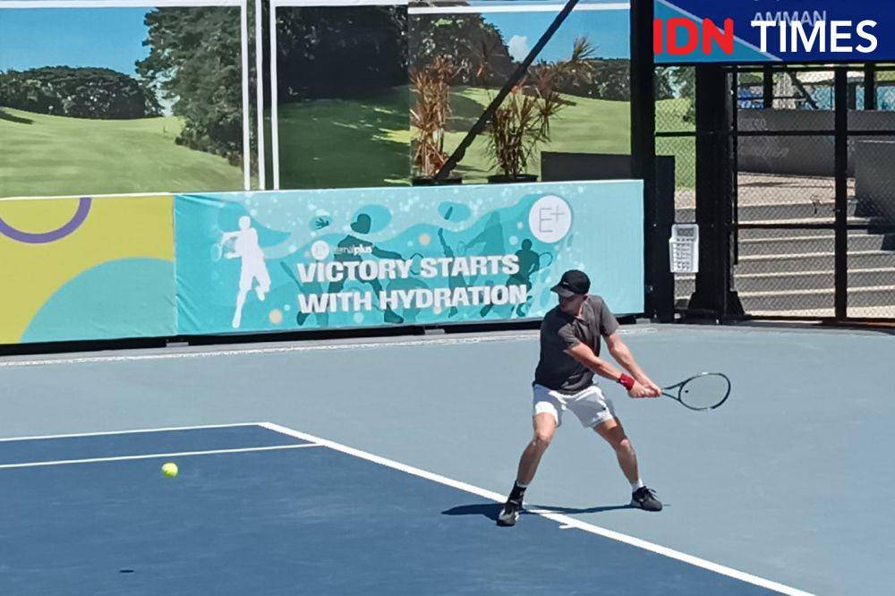 Amman Mineral Men's World Tennis Championship 2024 di Nusa Dua Bali (IDN Times/Ayu Afria)
