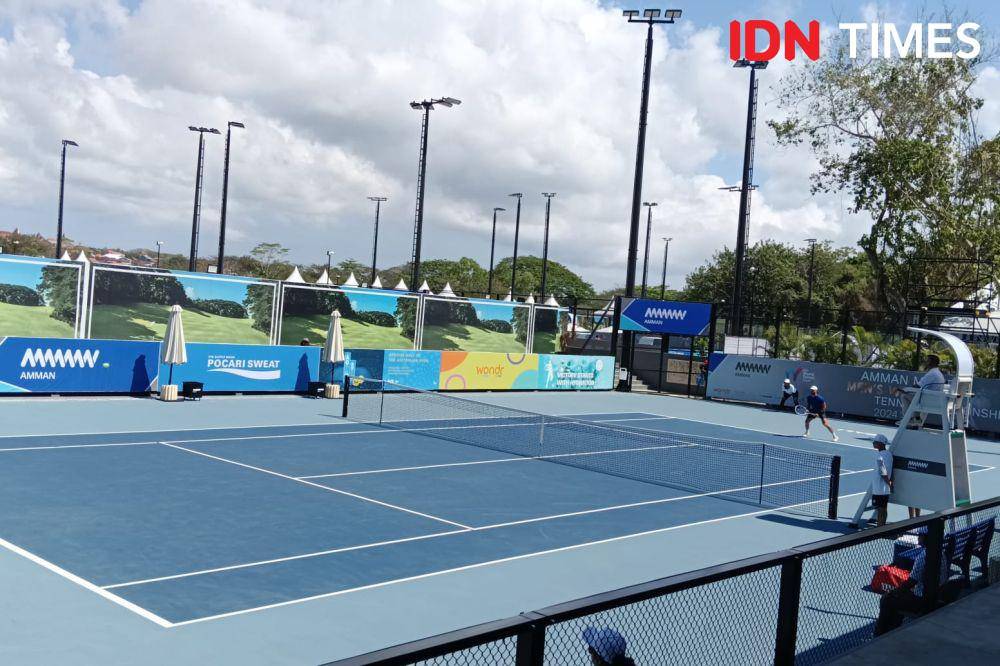 Amman Mineral Men's World Tennis Championship 2024 di Nusa Dua Bali (IDN Times/Ayu Afria)