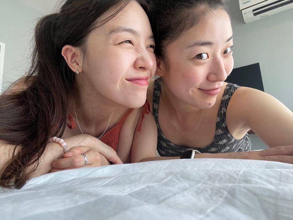 potret Bang Min Ah dan Shim Dal Gi liburan bareng di Thailand (instagram.com/bbang_93)
