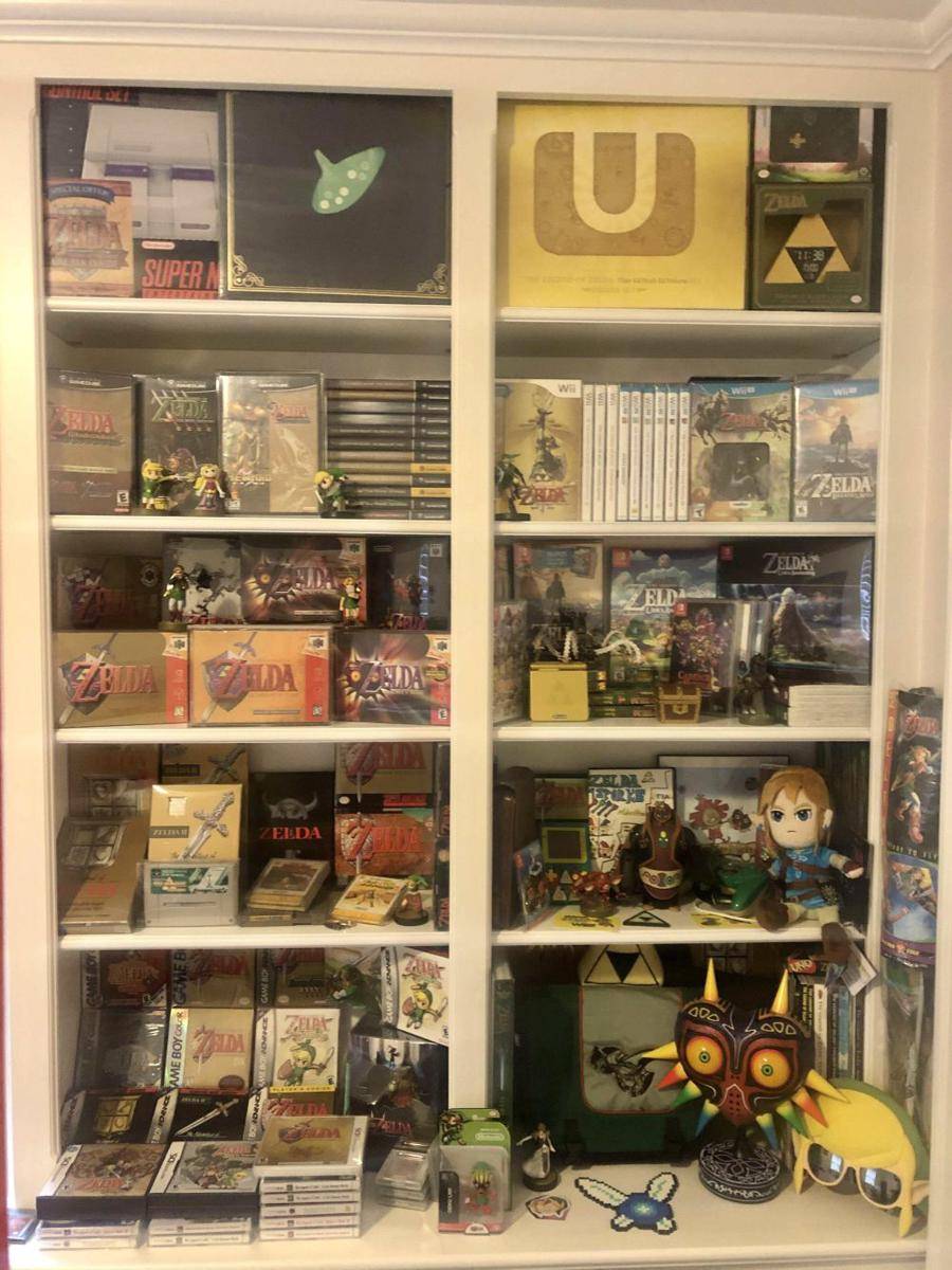 potret koleksi unik The Legend of Zelda (reddit.com/user/1UpMushrm)