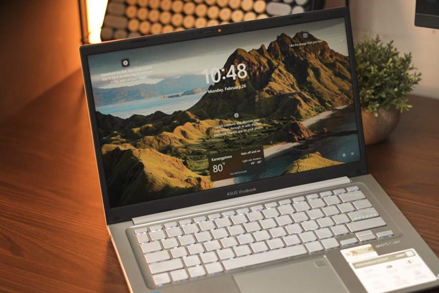 potret Asus VivoBook 14 A1404ZA (dok. youtube.com/Kharisma Kencana)