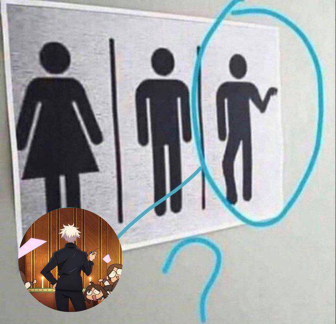 potret meme Gojo (reddit.com/user/PuzzleheadedBag4866)