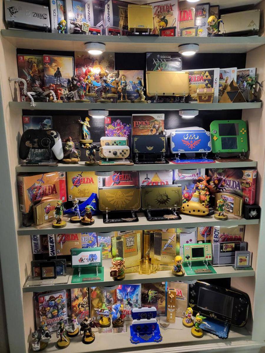 potret koleksi unik The Legend of Zelda (reddit.com/user/jmirelesv3)
