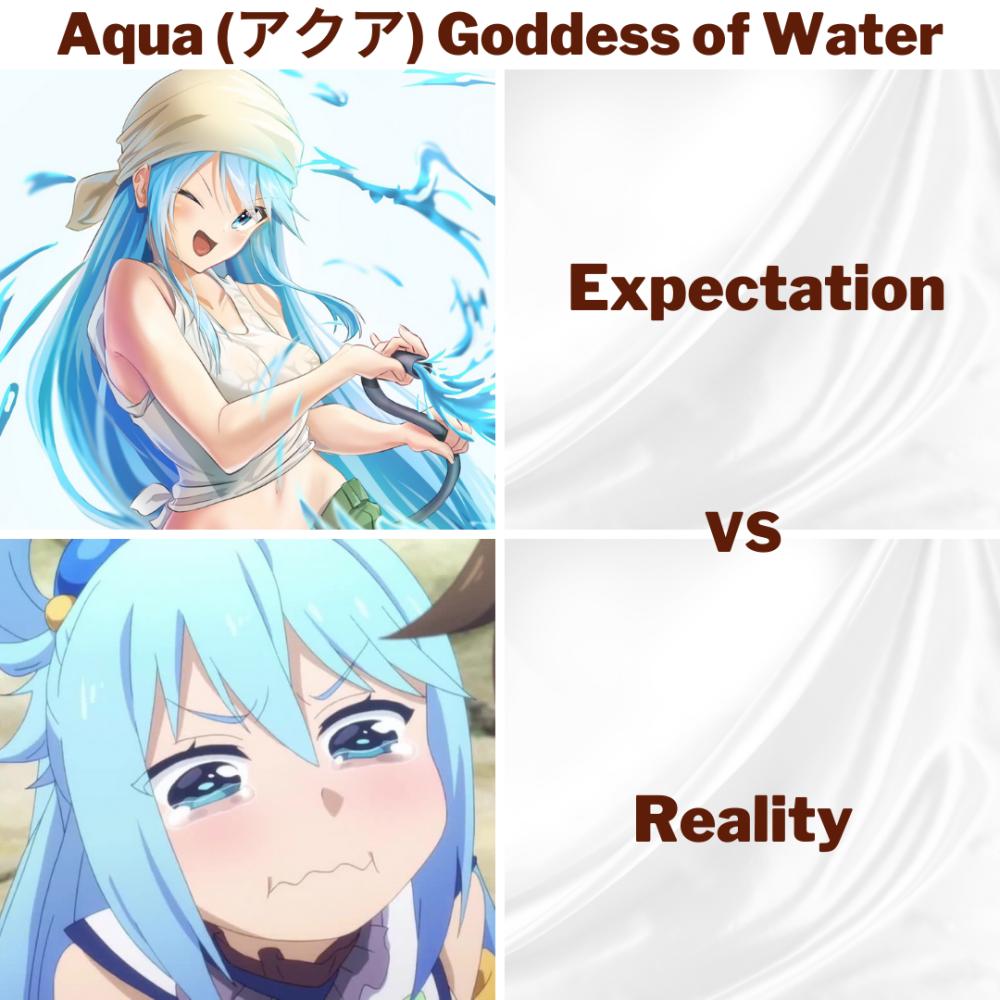 potret meme anime ekspektasi versus realitas (reddit.com/user/ianimeindian)