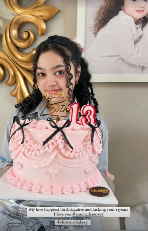 ulang tahun Amora Lemos (Instagram.com/krisdayantilemos)