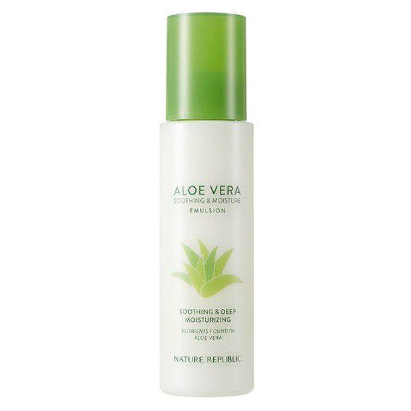 NATURE REPUBLIC Soothing Moisture Aloe Vera 80 Emulsion (dok. NATURE REPUBLIC)