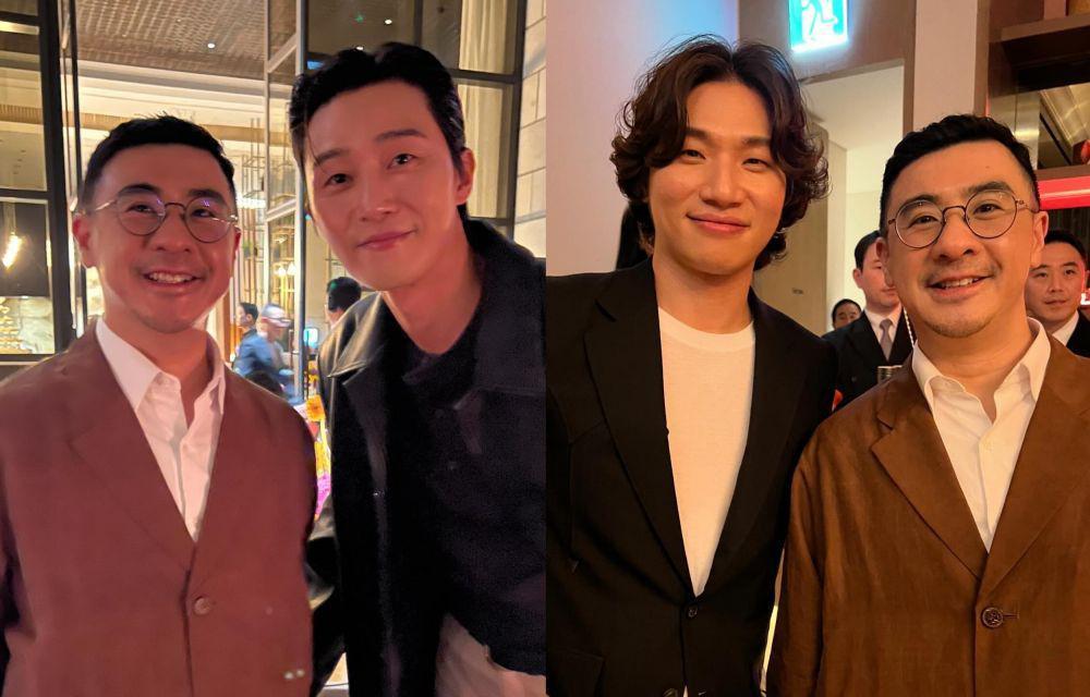 7 Potret Axton Salim Bareng Artis Korea di Acara JOOPITER, Ada Daesung