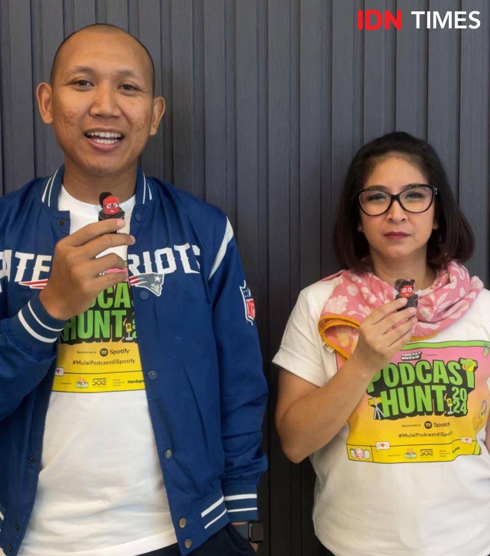 Oki Rengga dan Novita Angie (IDN Times/Erfah Nanda)