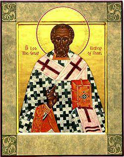 Paus Santo Leo I (commons.wikimedia.org/Unknown Author)