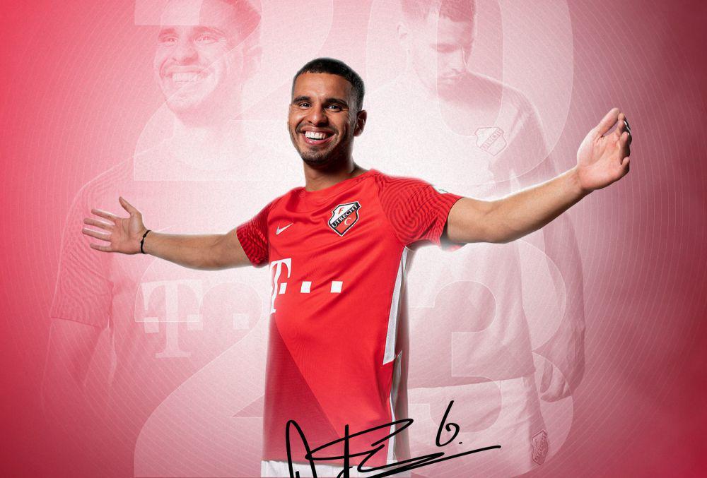 Adam Maher saat masih bermain di FC Utrecht. (twitter.com/fcutrecht)