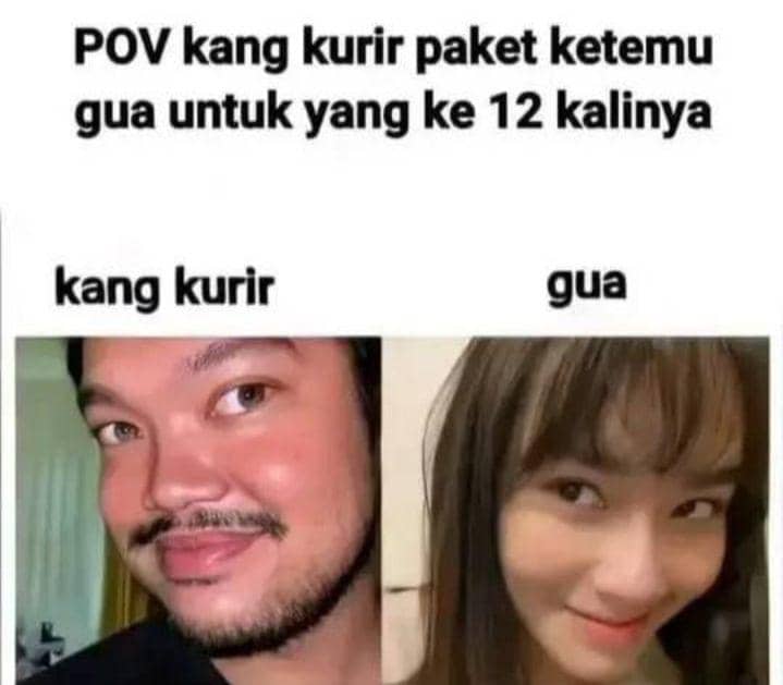 meme kurir (instagram.com/meme.comic.lovers)