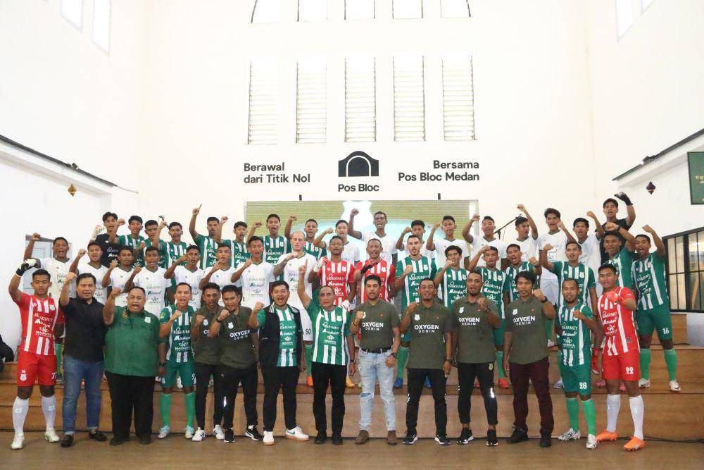 Launching skuat PSMS Medan 2024/2025 (dok.PSMS Medan)