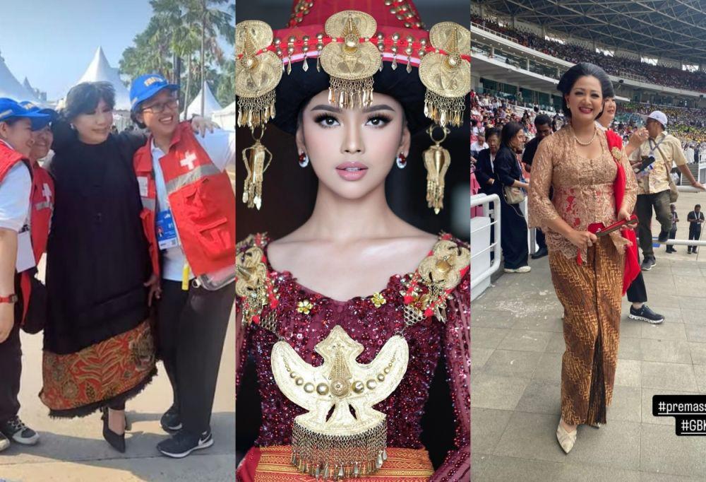 4 Gaya Artis yang Ikut Misa Akbar Paus Fransiskus di GBK