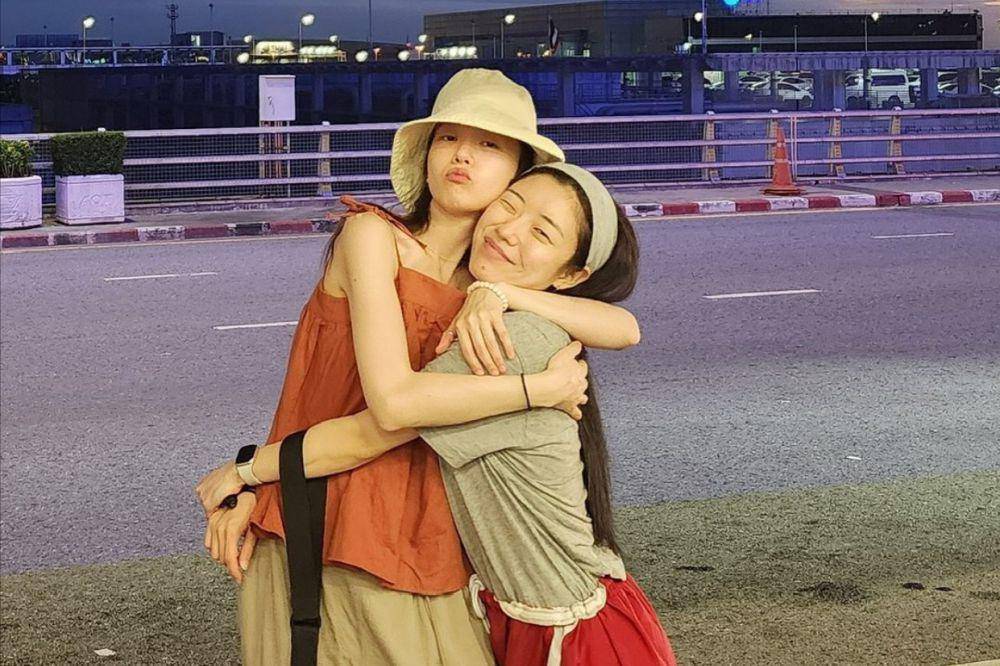 potret Bang Min Ah dan Shin Dal Gi liburan bareng di Thailand (instagram.com/bbang_93)