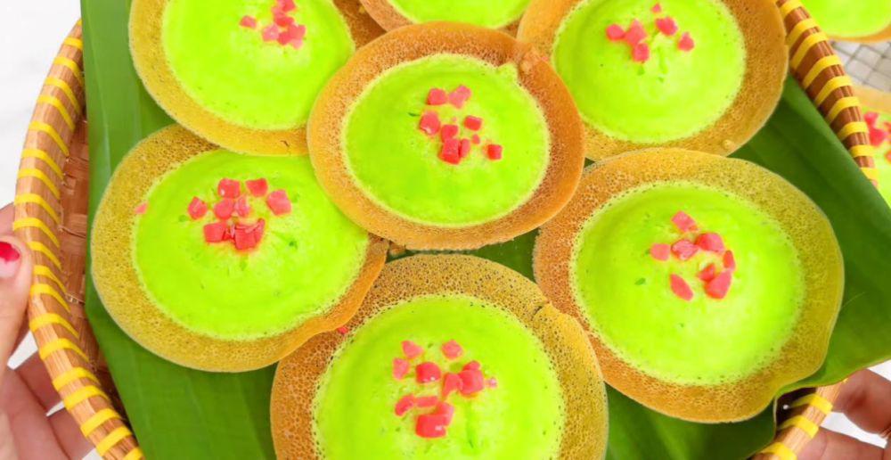 apem selong pandan (YouTube.com/Chalistaa Kitchen)