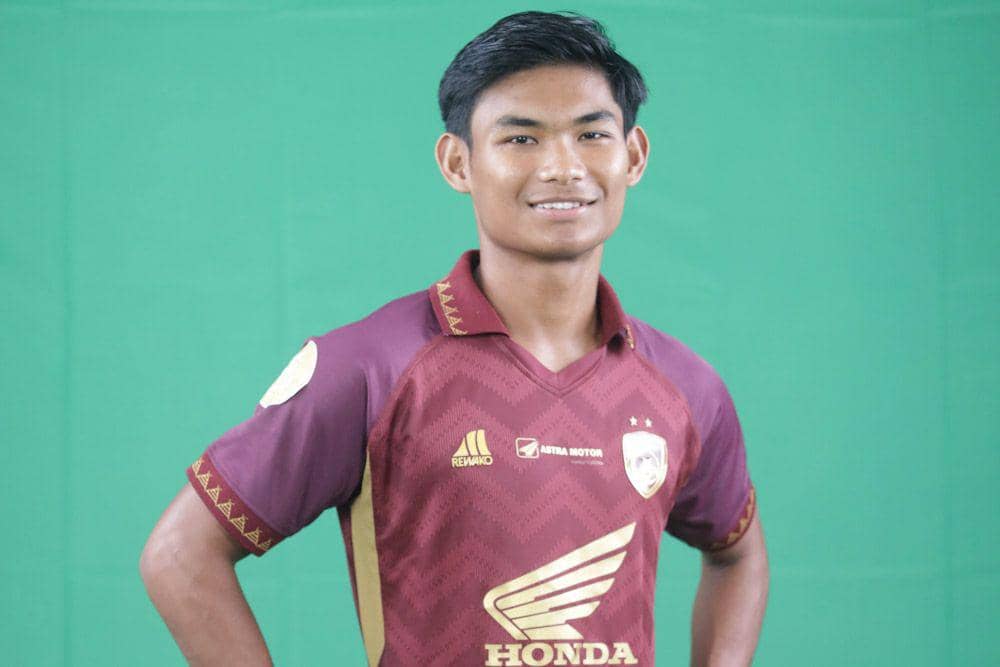 Pemain PSM Makassar yang kini dipinjamkan ke PSIM Yogyakarta, Edgard Amping. (Dok. PT Liga Indonesia Baru)