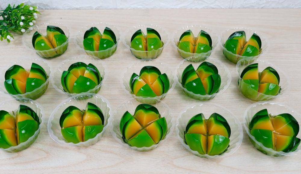 ilustrasi puding mangga (YouTube.com/Dapur Hasika)