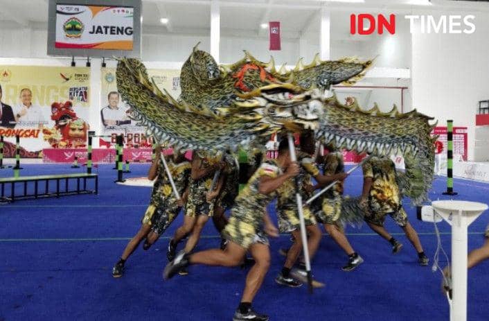 Naga Halang Rintang tim Sumut (IDN Times/Eko Agus Herianto)