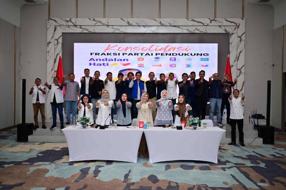 Pilgub Sulsel: 35 Legislator Makassar Konsolidasi untuk Sudirman-Fatma